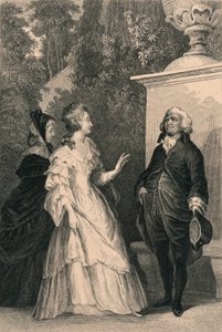 Queen Marie Antoinette and Mirabeau