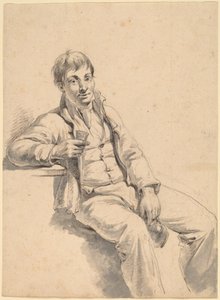 The Drinker by Charles Wesley Jarvis