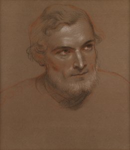 Head of a Man by Charles West Cope