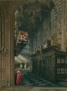 Henry VII Chapel, Westminster Abbey, London by Charles Wild