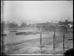 Demolition of Waterloo Bridge, City of Westminster, Greater London Authority, 1936 by Charles William Prickett