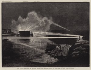 The Naval Operations at Milford Haven, the Decisive Battle on the Night of 17 August by Charles William Wyllie