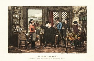 English tourists robbed by an innkeeper in the Scottish highlands by Charles Williams