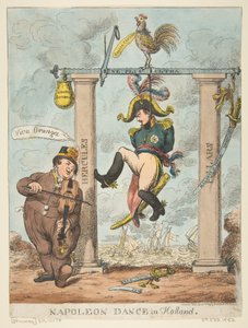 Napoleon Dance in Holland, January 1, 1814 by Charles Williams