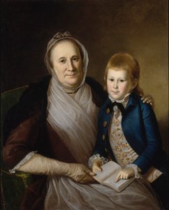 Mrs. James Smith and Grandson
