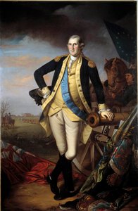 Portrait of George Washington after the Battle of Princeton, January 3 by Charles Willson Peale