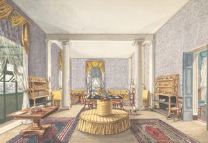 Design for Interior by Charles de Brocktorff