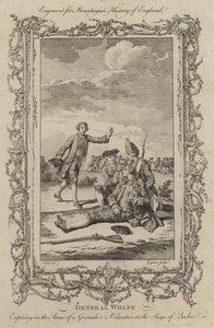 The Death of General Wolfe at the Siege of Quebec by Charles the Elder Grignion