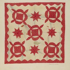 Crib Quilt by Charlotte Angus