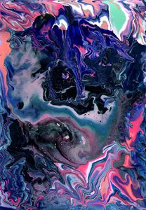 Acrylic Pouring by Charlotte Orr