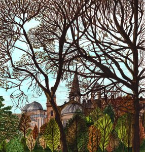 Edinburgh in Spring, 2020 by Charlotte Orr