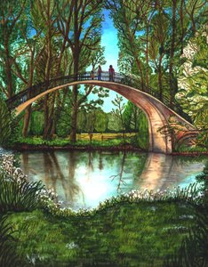 Spring in University Parks by Charlotte Orr