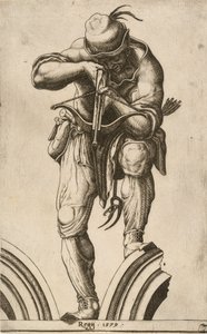 An Archer Shooting a Crossbow, 1579