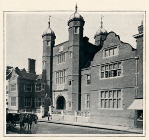 Archbishop Abbots Hospital, Guildford, 1903 by Chester Vaughan
