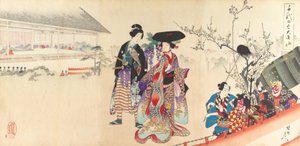 Chiyoda Castle Album of Women by Chikanobu Yoshu