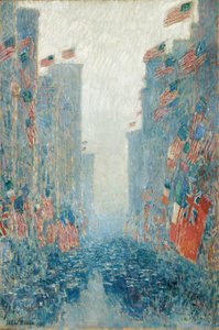Flags, Afternoon on the Avenue