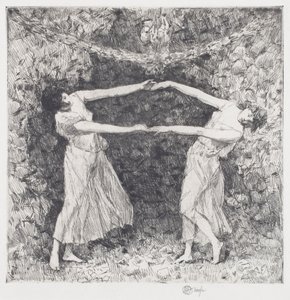 The Laurel Dance by Childe Frederick Hassam