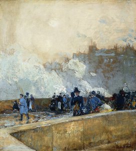 Windy Day, Paris