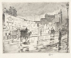 Billboards by Childe Hassam
