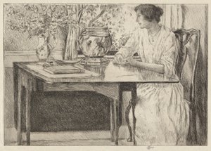 Colonial Table, Cos Cob, 1915