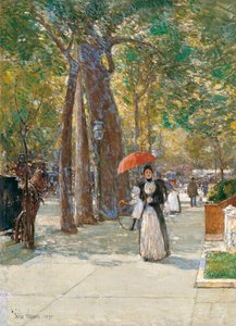 Fifth Avenue at Washington Square, New York, 1891