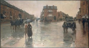 Rainy Day in Boston
