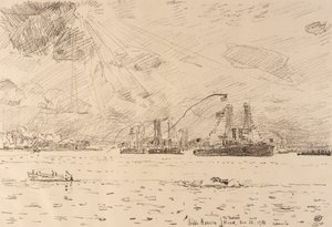 Return of the Fleet by Childe Hassam