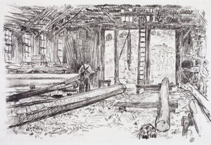 Spar Shop, Gloucester by Childe Hassam