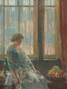 The New York Window by Childe Hassam
