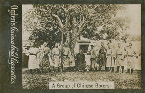 A group of Chinese Boxers by Chinese Photographer