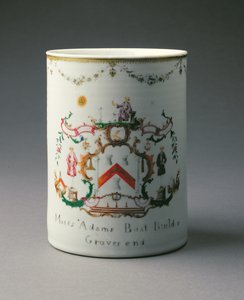 An Armorial Mug, Qianlong Period (1736-95) c.1775