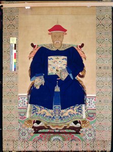 Ancestor Portrait by Chinese School