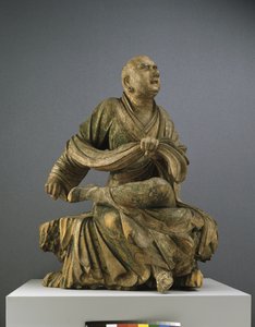 Dragon Tamer Luohan, circa 14th century by Chinese School