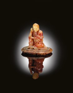 Figure of a Luohan by Chinese School