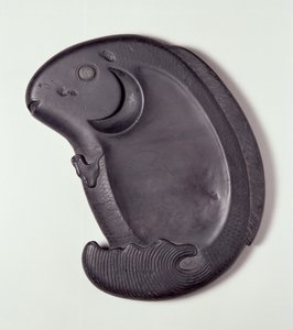 Inkstone in the form of a leaping carp