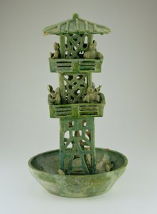 Model of a watchtower, Han Dynasty
