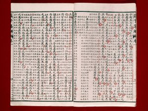 Page from a Book of Poetry by Chuang-Tzu by Chinese School