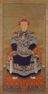 Portrait of Qianlong Emperor as a Young Man, Hanging Scroll by Chinese School