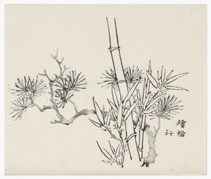 Ten Bamboo Series, 18th century by Chinese School