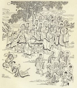 The Death of Buddha by Chinese School