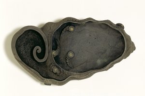 Tuan inkstone in the form of a conch shell