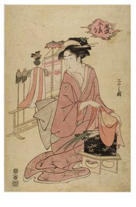 Five Fashionable Festivals by Chobunsai Eishi