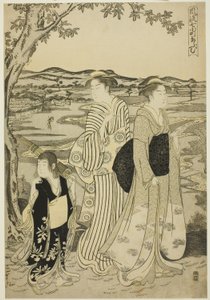 Parrot Komachi, from the series The Fashionable Seven Komachi