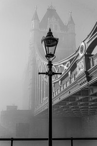 Foggy Tower Bridge by Chris Hamilton