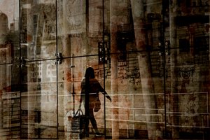 Urban Silhouette Reflections