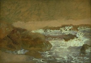 Surf on a Rocky Coast, Marina Piccola, Capri