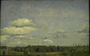 View from Classens Have by Christen Købke