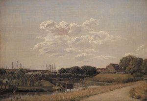 View of the Citadel Ramparts Looking Towards Langelinie and the Naval Harbour