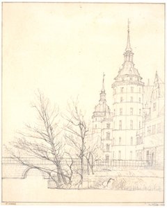Frederiksborg Castle. Part by the Coin Bridge