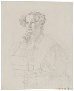 Portrait of Susanne Dorothea Ryder 1814-1889 by Christen Købke